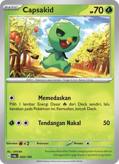 Capsakid, Harta Berkilau ex No. 020 Normal