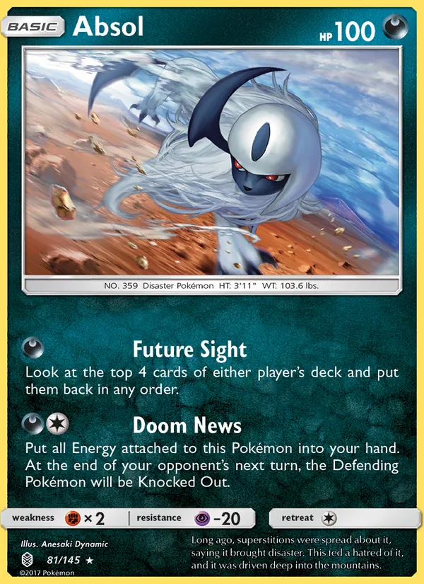 Absol, Guardians Rising No. 81