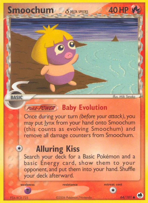 Smoochum δ, Dragon Frontiers No. 64