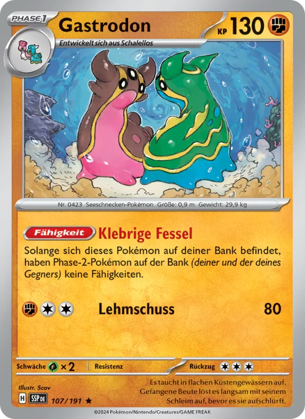 Gastrodon, Stürmische Funken Nº 107