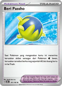 Beri Passho, Kilat Rasi No. 167 Normal