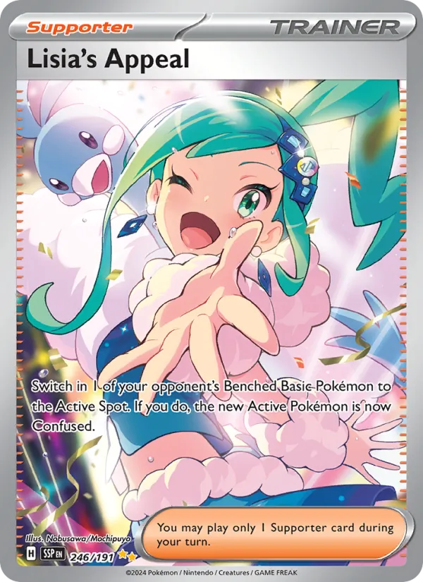 Lisia's Appeal, Surging Sparks Nº 246