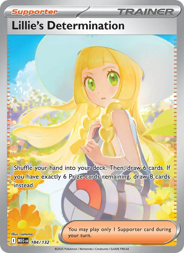 Lillie's Determination, Mega Evolution No. 184