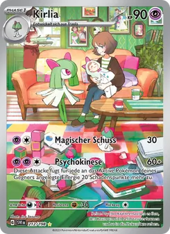 Kirlia, Karmesin & Purpur No. 212 Holo