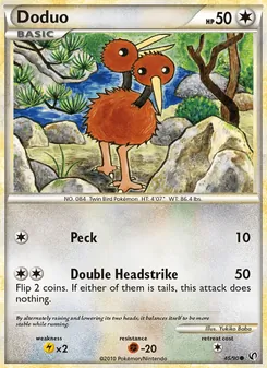 Doduo, Undaunted No. 45 Normal