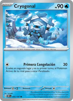 Cryogonal, Llamas Obsidianas No. 055 Normal
