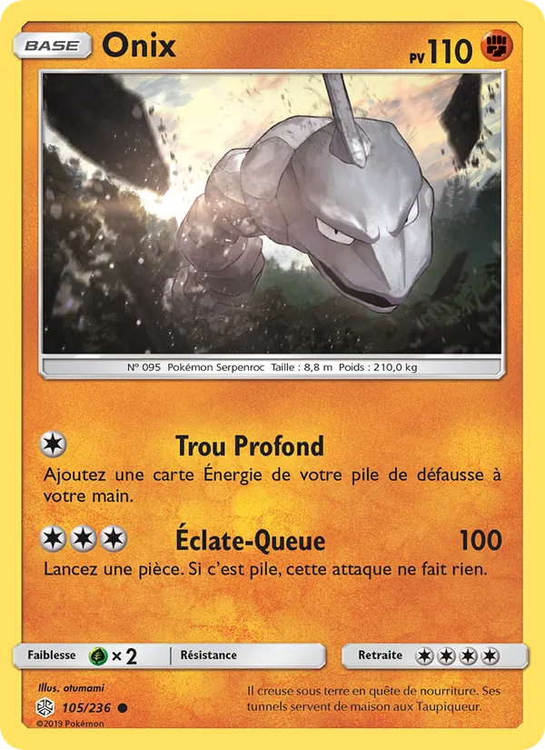 Onix, Éclipse Cosmique Nº 105