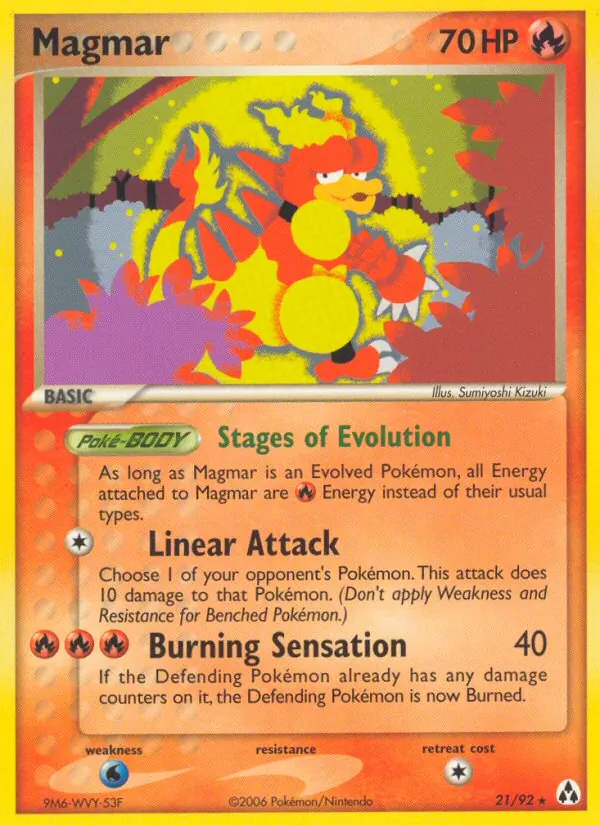 Magmar, Legend Maker Nº 21