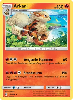 Arkani, Sonne & Mond Nº 22 Normal