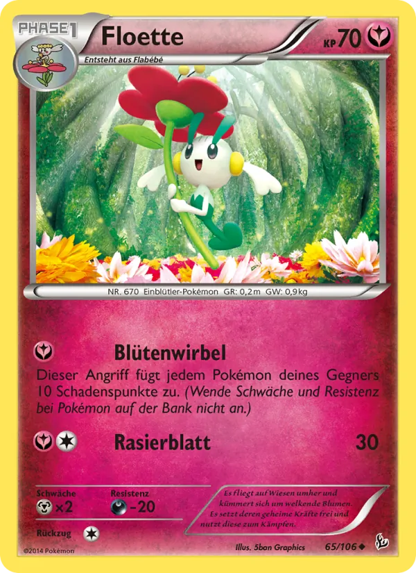 Floette, Flammenmeer Nº 65