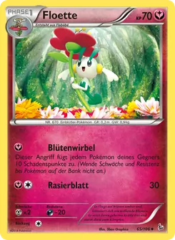 Floette, Flammenmeer Nº 65 Normal
