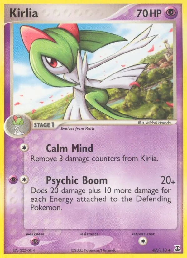 Kirlia, Delta Species No. 47