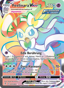 Feelinara VMAX, Drachenwandel Nº 211 Holo
