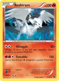 Reshiram, Destini Futuri No. 21 Normal