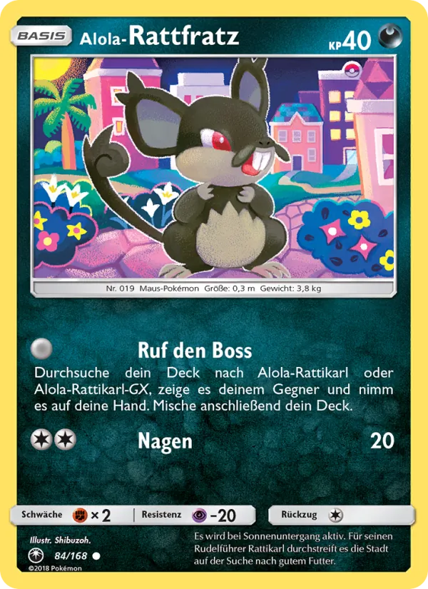 Alola-Rattfratz, Sturm Am Firmament No. 84