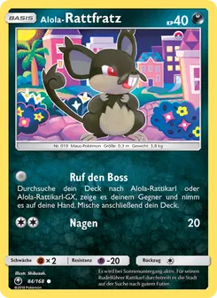 Alola-Rattfratz, Sturm Am Firmament Nº 84 Normal