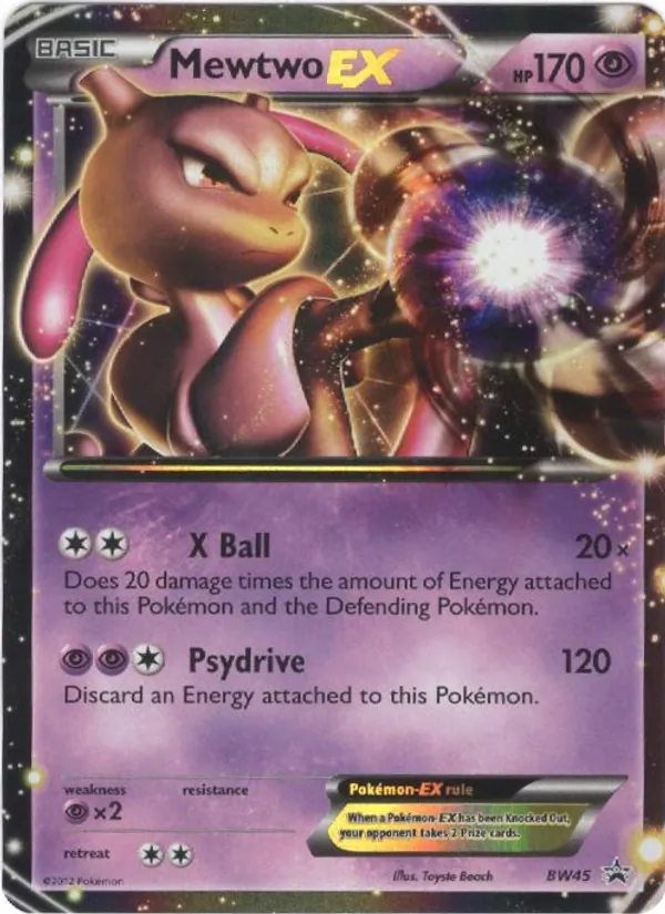 Mewtwo-EX, BW Black Star Promos No. BW45
