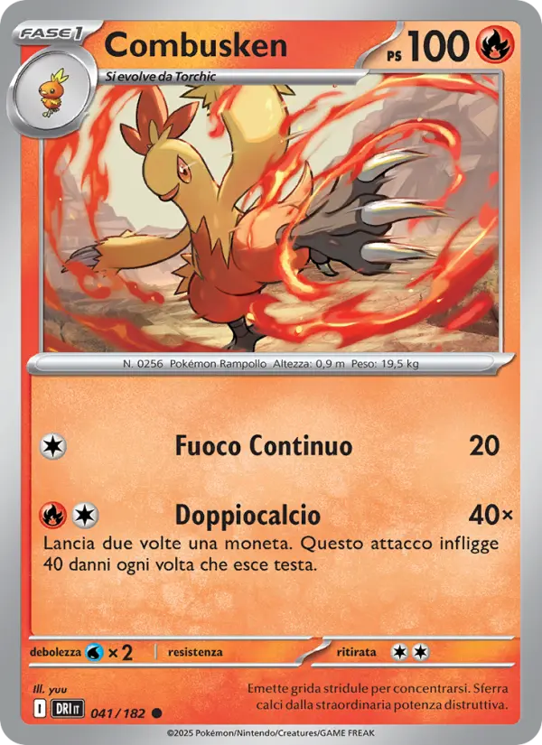 Combusken, Rivali Predestinati No. 041