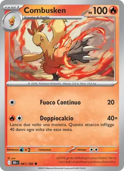 Combusken, Rivali Predestinati No. 041 Normal
