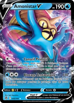 Amonistar V, Tempête Argentée Nº 035 Holo
