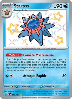 Staross, Destinées de Paldea Nº 119 Holo