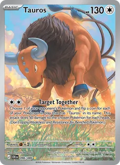 Tauros, Chaos Rising No. 096 Holo