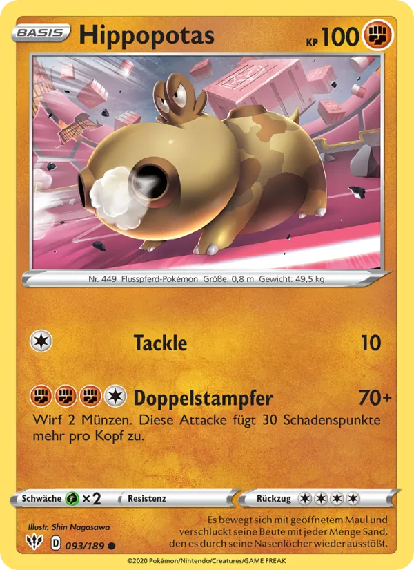 Hippopotas, Flammende Finsternis Nº 93
