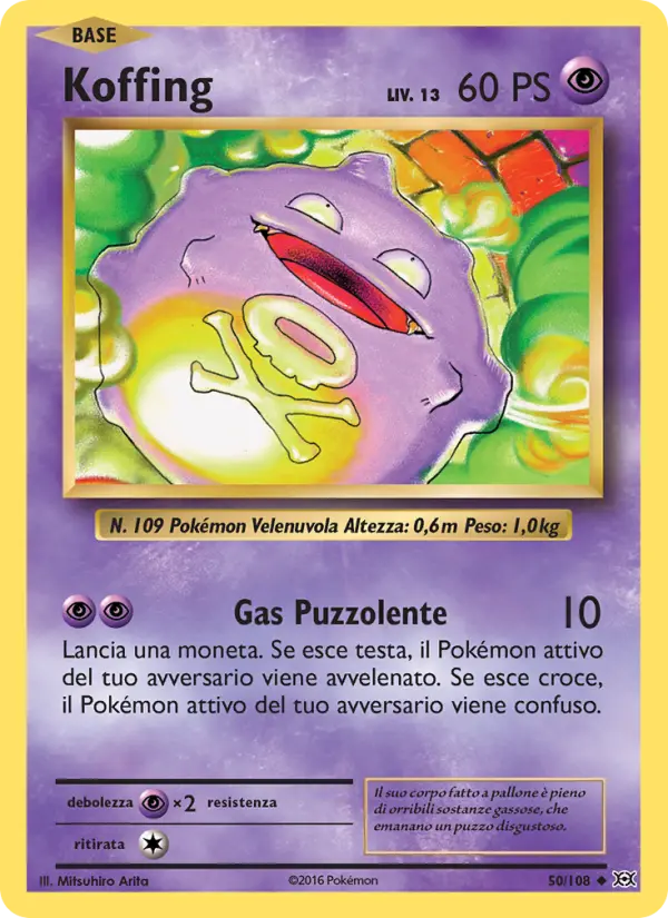 Koffing, Evoluzioni No. 50