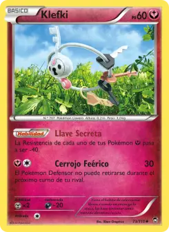 Klefki, Puños Furiosos No. 73 Normal