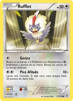 Rufflet, Dragones Majestuosos Nº 111 Normal