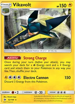 Vikavolt, Sun & Moon No. 52 Normal