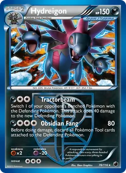 Hydreigon, Plasma Freeze No. 78 Normal