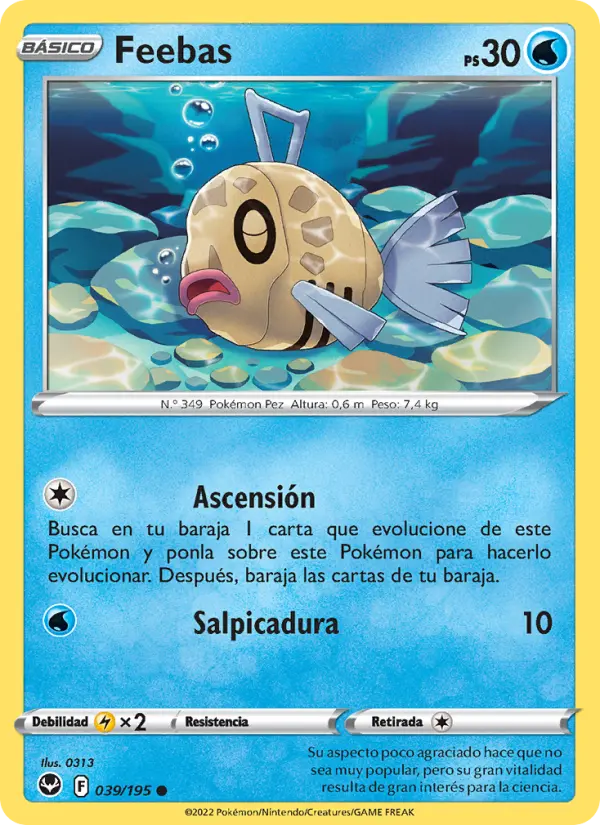 Feebas, Tempestad Plateada Nº 039