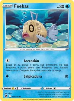 Feebas, Tempestad Plateada No. 039 Normal