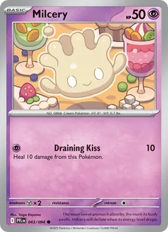 Milcery, Phantasmal Flames No. 043 Normal