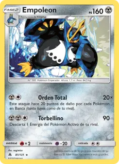 Empoleon, Luz Prohibida No. 81 Normal