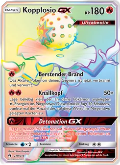 Kopplosio GX, Echo des Donners No. 219 Normal