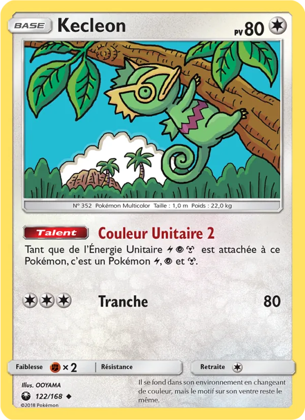 Kecleon, Tempête Céleste No. 122
