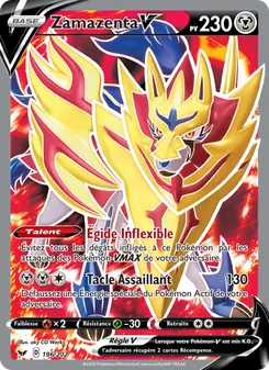 Zamazenta V, Épée et Bouclier Nº 196 Holo