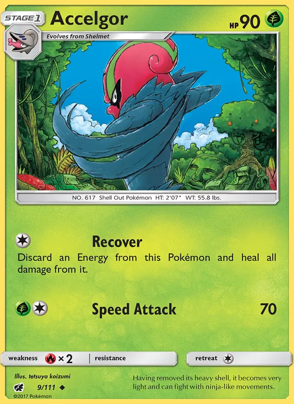 Accelgor, Crimson Invasion No. 9