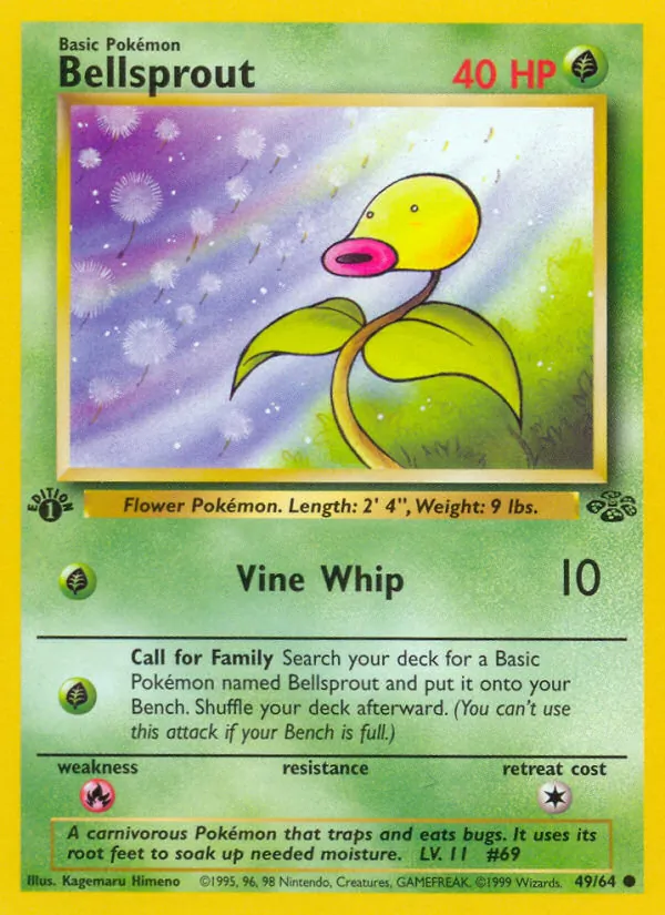 Bellsprout, Jungle No. 49