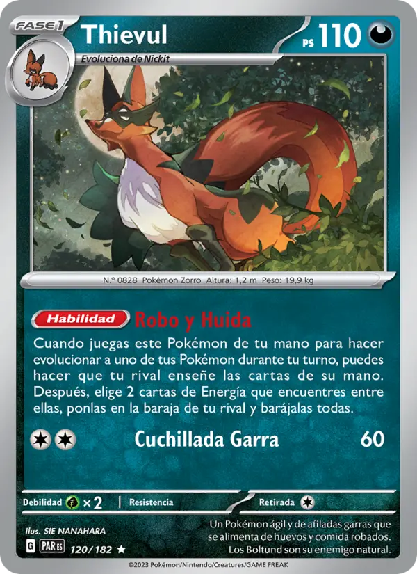 Thievul, Brecha Paradójica Nº 120