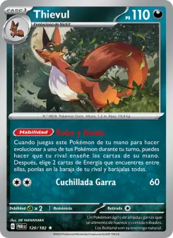 Thievul, Brecha Paradójica No. 120 Holo