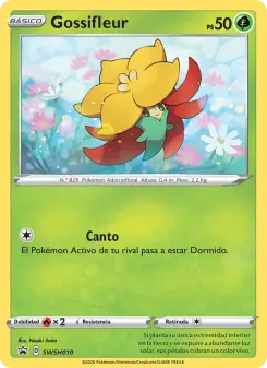 Gossifleur, Cartas de promoción ESES Nº SWSH010 Holo