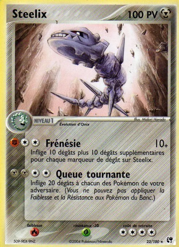 Steelix, EX Tempête de sable No. 23