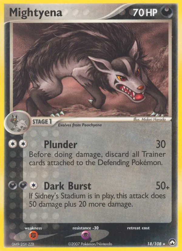 Mightyena, Power Keepers No. 18