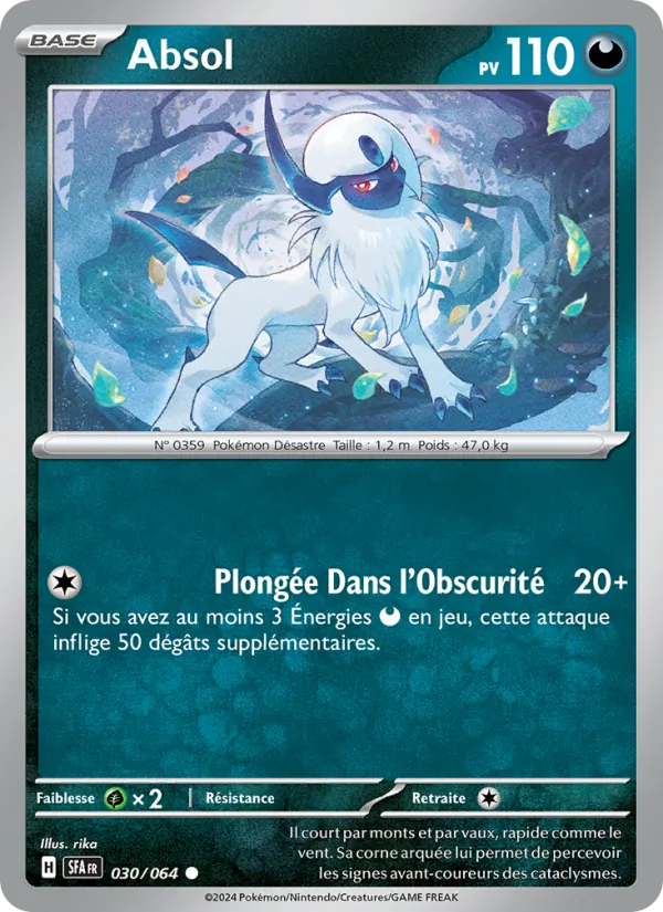 Absol, Fable Nébuleuse No. 030