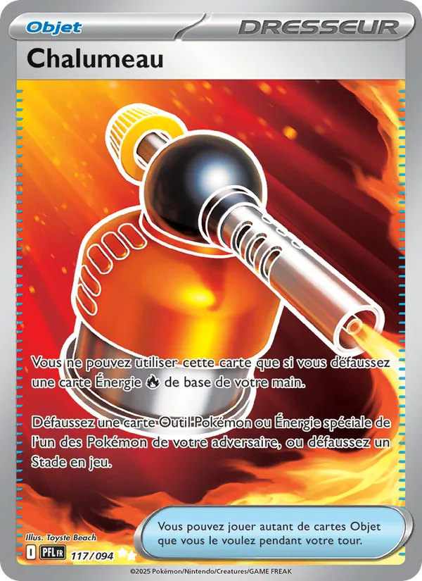 Chalumeau, Flammes Fantasmagoriques Nº 117