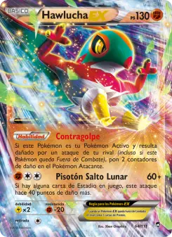 Hawlucha EX, Puños Furiosos No. 64 Normal