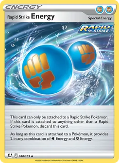 Rapid Strike Energy, Battle Styles Nº 140 Normal